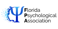 Florida Psychological Association logo with psi symbol